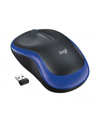 RATON LOGITECH M185 RF INALAMBRICO AZUL