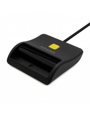 LECTOR DNI-TARJETAS AISENS TARJETA INTELIGENTE DNI USB-C NEGRO