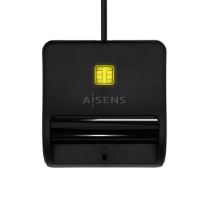 LECTOR DNI-TARJETAS AISENS TARJETA INTELIGENTE DNI USB-C NEGRO 2
