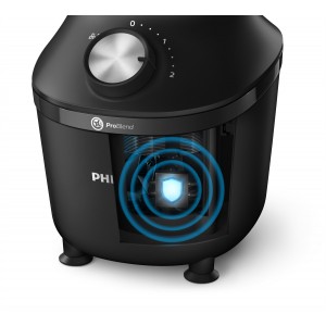 BATIDORA DE VASO PHILIPS HR2291 01 2L 600W NEGRO 2