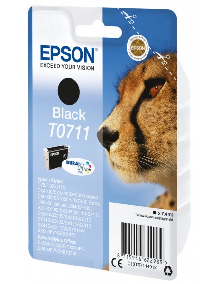 TINTA EPSON T0711 NEGRO DX4000 5000 6000 7000F