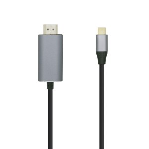CABLE CONVERSOR AISENS USB-C M A HDMI M 4K60HZ 1.8M NEGRO