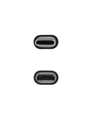 MINI ADAPTADOR AISENS USB 2.0 MICRO-B H-USB-C M NEGRO