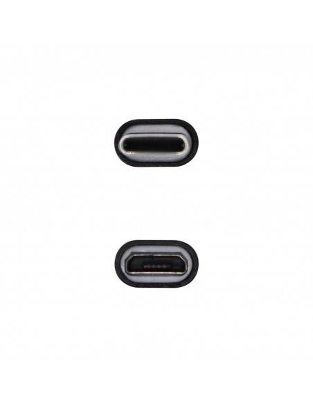 MINI ADAPTADOR AISENS USB 2.0 MICRO-B H-USB-C M NEGRO