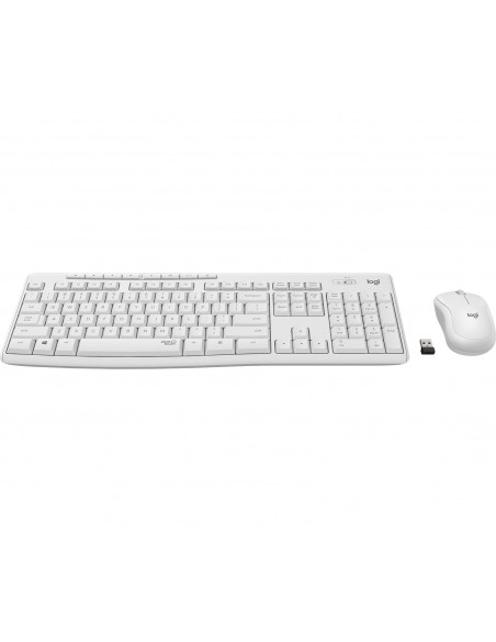 LOGITECH MK295 SILENT WIRELESS COMBO OFF WHITE ALEMAN LOGITECH MK295 SILEN