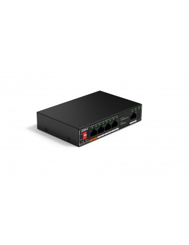 SWITCH IT DAHUA DH-SF1005P 5-PORT UNMANAGED DESKTOP SWITCH WITH 4-PORT POE