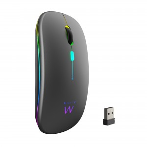 RATON EWENT RECARGABLE RGB DUAL BLUETOOTH WIFI