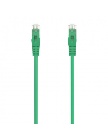 CABLE RED AISENS LATIGUILLO RJ45 LSZH CAT.6A UTP AWG24 0.5M VERDE