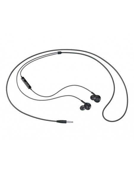 AURICULARES BLACK IN EAR 3.5MM NEGROS