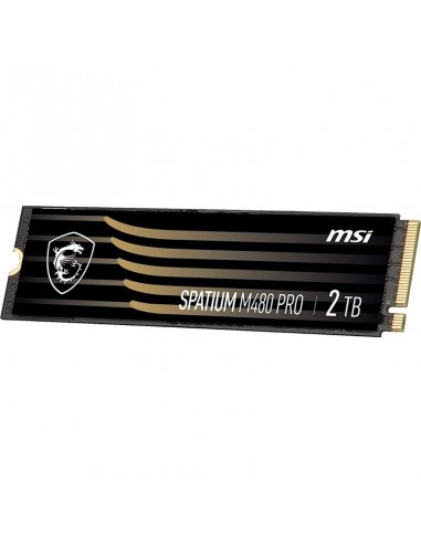 SSD MSI SPATIUM M480 PRO 2TB PCIE4 NVME M2