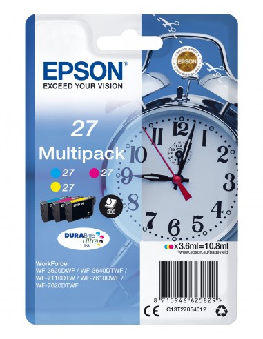 TINTA EPSON T2705 27 PACK DE 3
