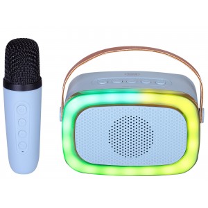 ALTAVOZ KARAOKE TREVI XR 8A01 MINIPARTY SPKR+AW BLUE