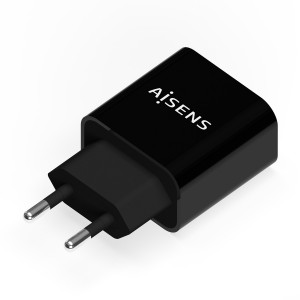 CARGADOR USB-C AISENS PD3.0 1 PUERTO 1xUSB-C 20W NEGRO 2