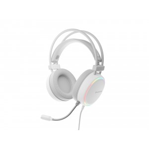 AURICULARES GAMING GENESIS NEON 613 2.0 RGB BLANCOS