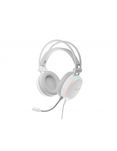 AURICULARES GAMING GENESIS NEON 613 2.0 RGB BLANCOS