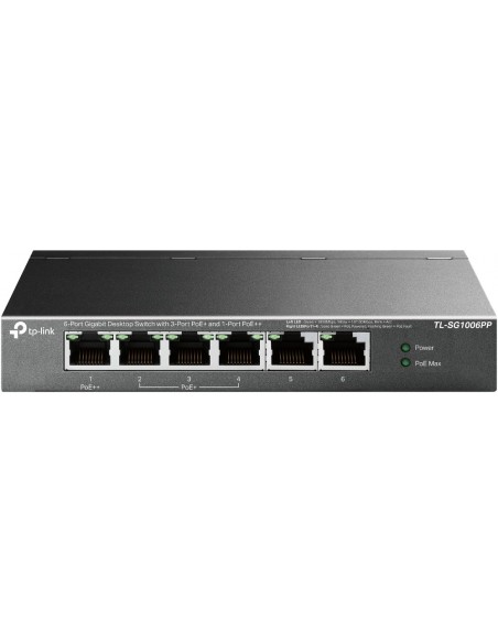 SWITCH GIGABIT DE SOBREMESA DE 6 PUERTOS