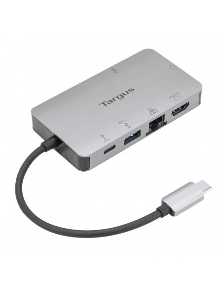 DOCKING STATION TARGUS TIPO C A 1x HDMI 1x VGA 1x USB-A 1x TIPO C PLATA