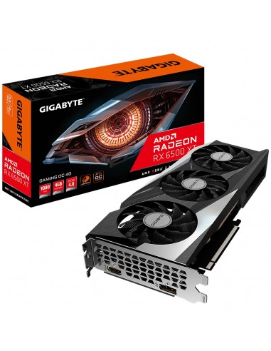 TARJETA GRAFICA GIGABYTE RADEON RX 6500 XT GAMING OC 4GB