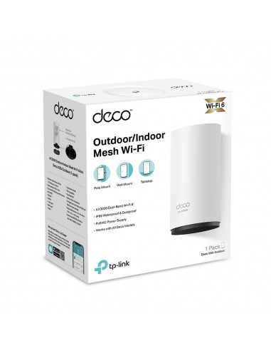 SISTEMA DECO X50-OUTDOOR WI-FI 6 MESH AI AX3000 PARA EXTERIORES