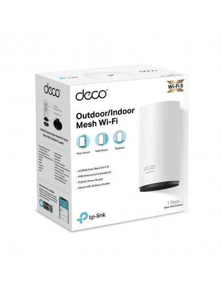 SISTEMA DECO X50-OUTDOOR WI-FI 6 MESH AI AX3000 PARA EXTERIORES