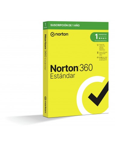 NORTON 360 STANDARD 10GB ES 1 USER 1 DEVICE 12MO