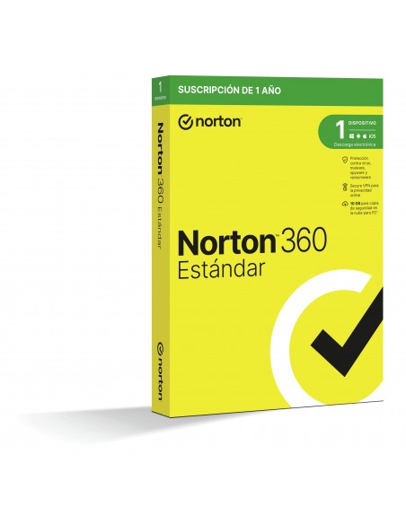 NORTON 360 STANDARD 10GB ES 1 USER 1 DEVICE 12MO