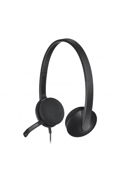 AURICULARES LOGITECH H340 NEGRO MICROFONO ALAMBRICO USB