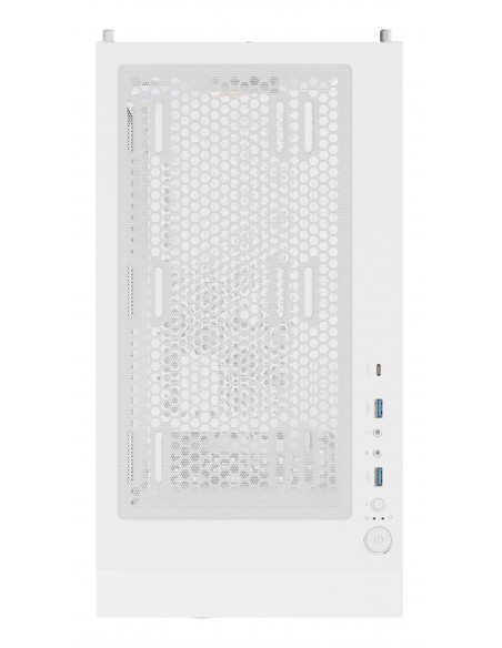 CAJA GAMING GENESIS DIAXID 605 ARGB ATX MEDIATORRE 1XUSB-C 2XUSB3.0 WH SIN PSU