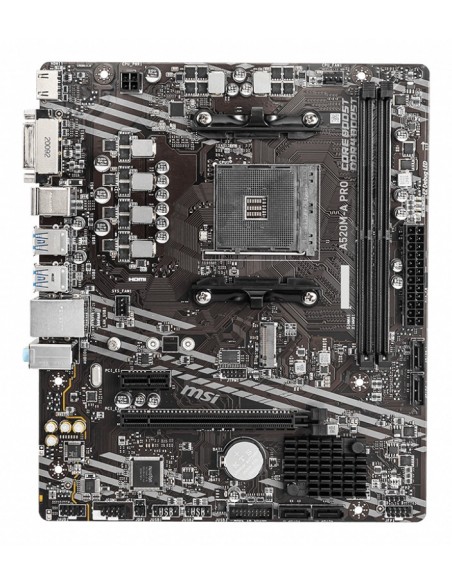 PLACA BASE MSI A520M-A PRO AM4 MATX 2XDDR4