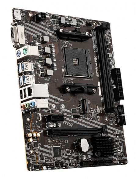 PLACA BASE MSI A520M-A PRO AM4 MATX 2XDDR4