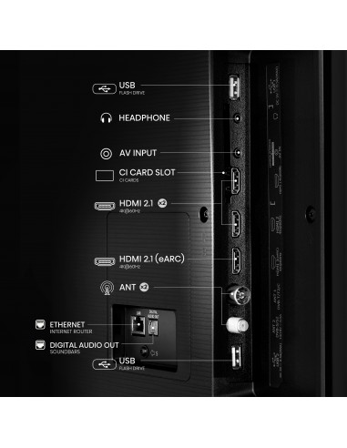 TV HISENSE 55A6N 55" UHD 4K VIDAA SMART TV MODO JUEGO PLUS CONTROL VOZ