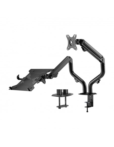 SOPORTE MESA AISENS CONTRAPESO GIRATORIO E INCLINABLE PORTATIL MONITOR 8KG 17-32