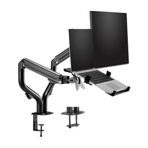 SOPORTE MESA AISENS CONTRAPESO GIRATORIO E INCLINABLE PORTATIL MONITOR 8KG 17-32 2