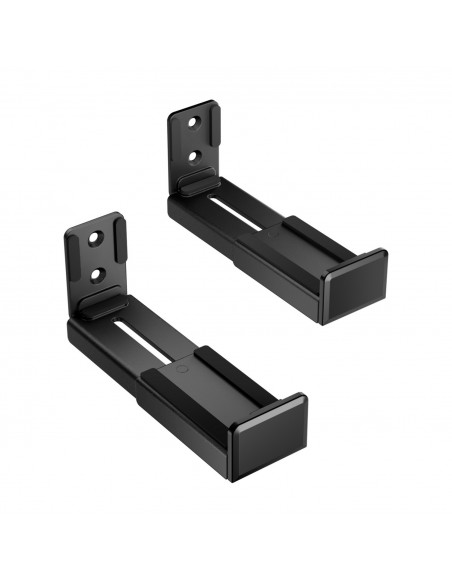 SOPORTE UNIVERSAL DE PARED AISENS PARA BARRA DE SONIDO NEGRO
