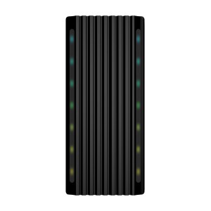CAJA EXTERNA AISENS M.2 RGB GAMING SATA NVME A USB3.1 GEN2 NEGRA 2