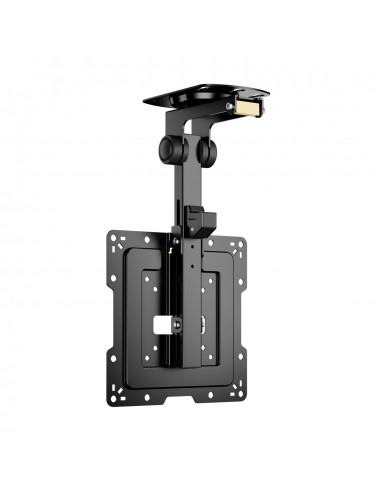 SOPORTE DE TECHO AISENS GIRATORIO PLEGABLE PARA MONITORTV 20KG DE 19-43 NEGRO