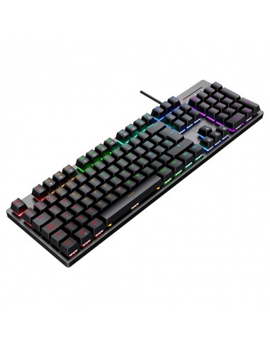 TECLADO GAMING HIDITEC GK400 ARGB MECANICO NEGRO