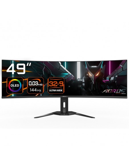 MONITOR GAMING GIGABYTE AORUS CO49DQ EK1 49" 5120 X 1440 DQHD OLED