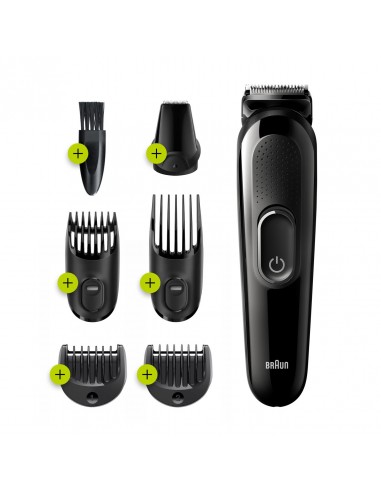 CORTAPELOS BARBERO BRAUN MGK3225 KIT 6 ACCESORIOS