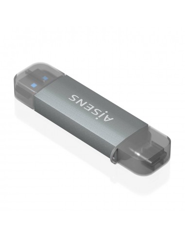 LECTOR TARJETAS AISENS SD MICRO SD MMC RS-MMC MMC MICRO USB-C Y A