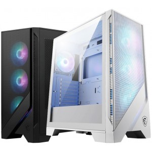 CAJA GAMING MSI MAG FORGE 320R AIRFLOW ATX RGB WHITE 2