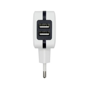 CARGADOR USB 17W AISENS 5V 3.4A 2xUSB CON CONTROL AI BLANCO 2