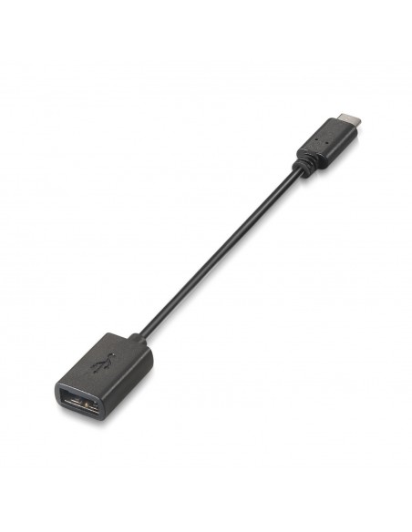 CABLE AISENS USB 2.0 3A TIPO USB-C M-A H NEGRO 15CM