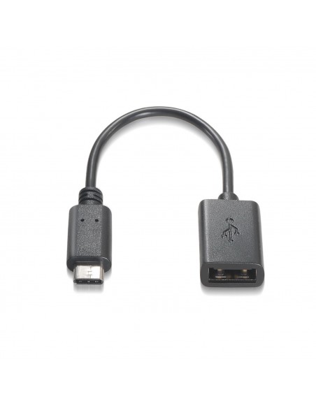 CABLE AISENS USB 2.0 3A TIPO USB-C M-A H NEGRO 15CM