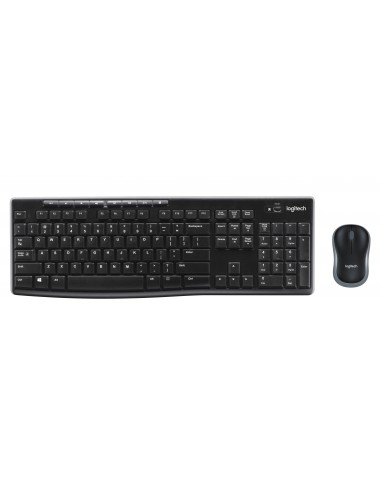 COMBO TECLADO RATON LOGITECH MK270 RF INALAMBRICO NEGRO