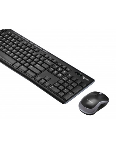 COMBO TECLADO RATON LOGITECH MK270 RF INALAMBRICO NEGRO