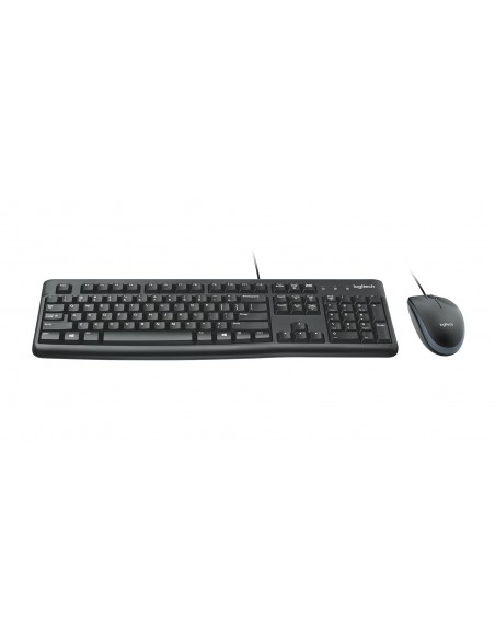 COMBO TECLADO RATON LOGITECH MK120 USB NEGRO