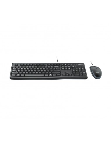 COMBO TECLADO RATON LOGITECH MK120 USB NEGRO