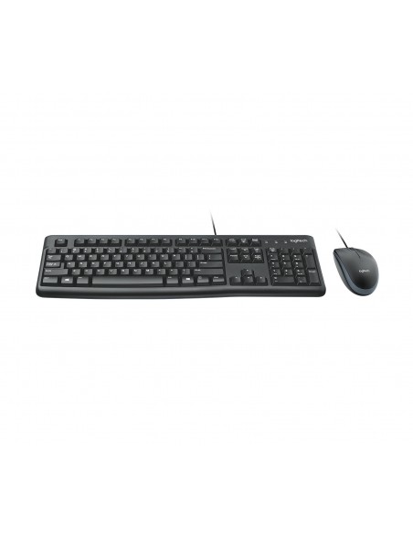 COMBO TECLADO RATON LOGITECH MK120 USB NEGRO