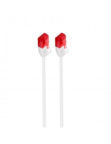 CABLE RED SLIM EWENT CAT6 U UTP 0,25M BLANCO